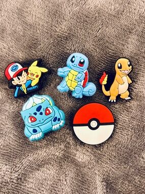Pokemon Croc Charms, Jibbitz - Set #1